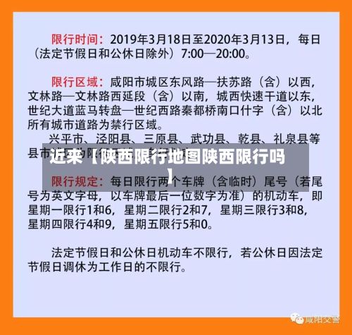 近来【陕西限行地图陕西限行吗】