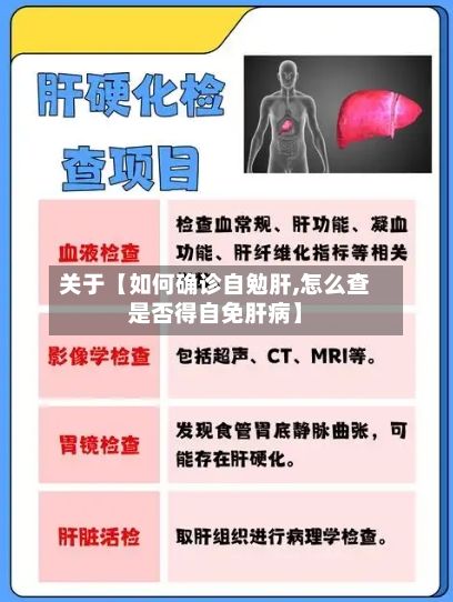 关于【如何确诊自勉肝,怎么查是否得自免肝病】