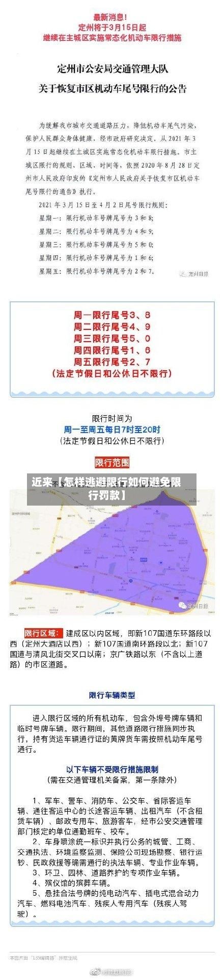 近来【怎样逃避限行如何避免限行罚款】-第2张图片