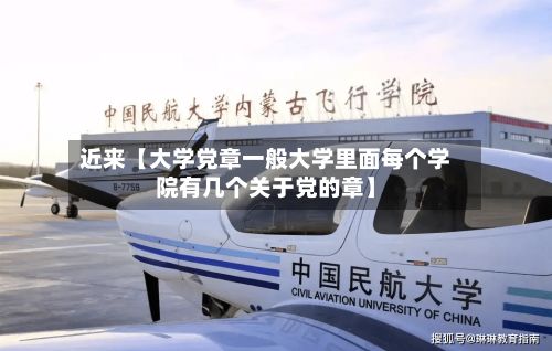 近来【大学党章一般大学里面每个学院有几个关于党的章】