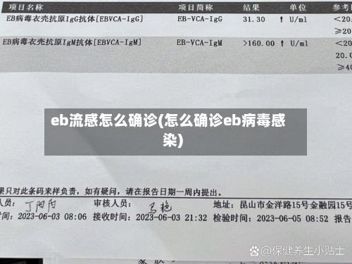 eb流感怎么确诊(怎么确诊eb病毒感染)-第3张图片
