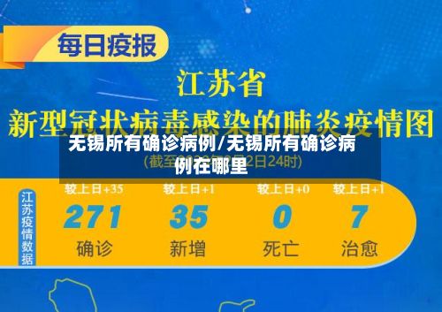 无锡所有确诊病例/无锡所有确诊病例在哪里