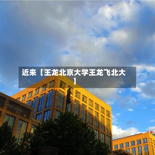 近来【王龙北京大学王龙飞北大】